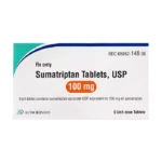 Sumatriptan 100mg trị cơn đau nửa đầu 9 viên