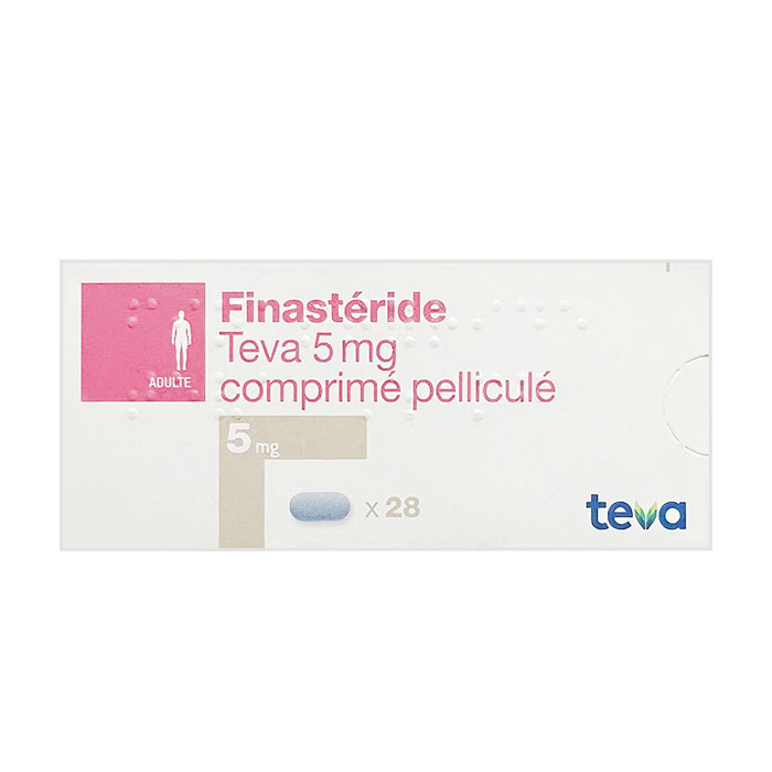 Finasteride 5mg Teva trị phì đại tuyến tiền liệt 28 viên