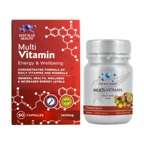 Multi-Vitamin Deep Blue Health 60 viên - 84pharmacy