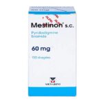 Mestinon 60mg Menarini điều trị bệnh nhược cơ 150 viên