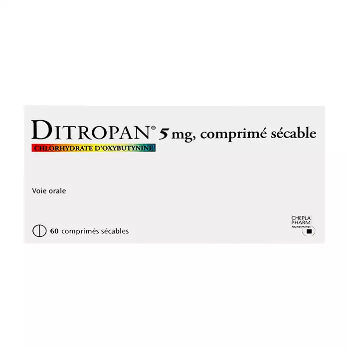Ditropan 5mg chống co thắt đường tiết niệu 60 viên