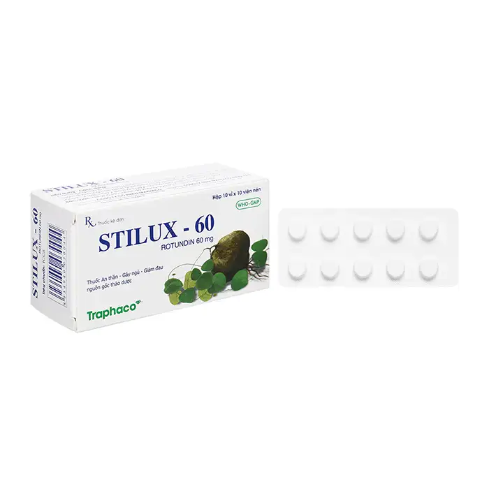 Stilux 60 mg thuốc an thần gây ngủ