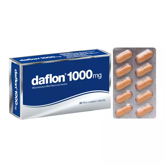 Daflon 1000mg Servier 30 viên
