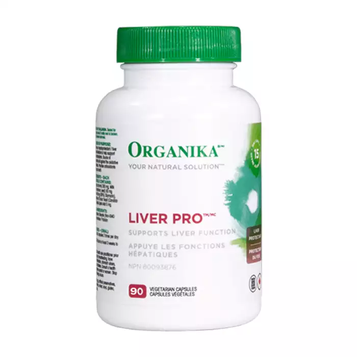Liver Pro Organika giúp giải độc và hạ men gan 90 viên