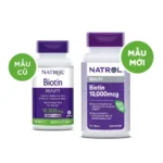natrol biotin beauty 10000mcg 100 vien