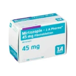 Thuốc trầm cảm Mirtazapine 45mg 1A Pharma