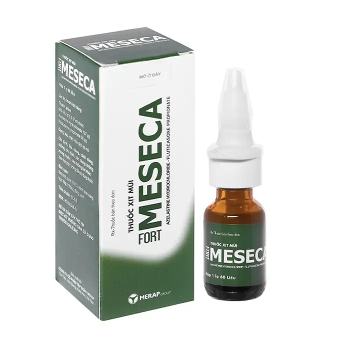 Thuốc xịt mũi Meseca Fort Thuốc xịt mũi Meseca Fort