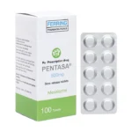Thuốc Pentasa 500mg trị viêm loét đại tràng và bệnh Crohn
