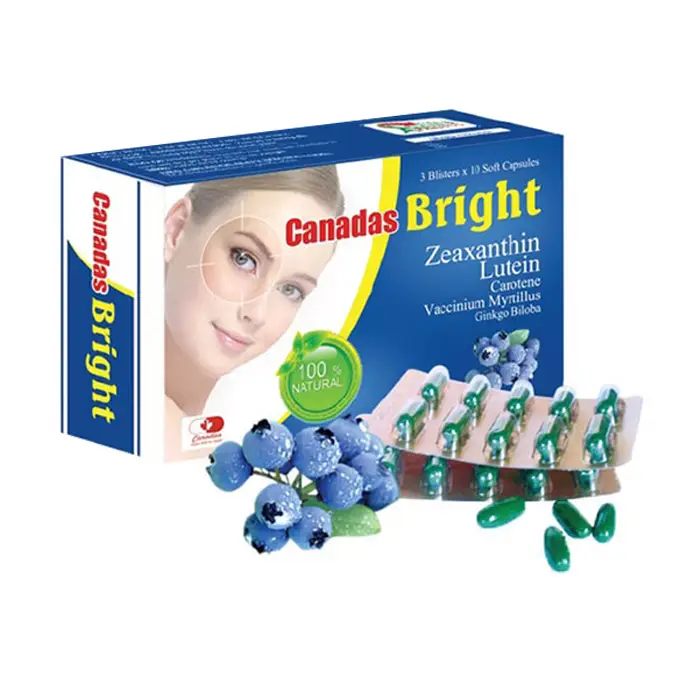 Viên uống bổ mắt Canadas Bright