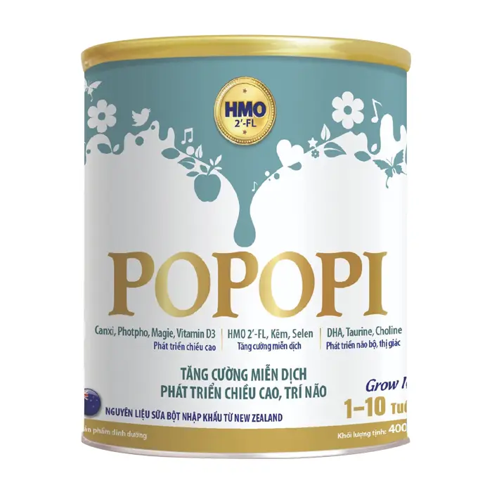 Sữa Popopi Grow IQ tăng cường miễn dịch 400g