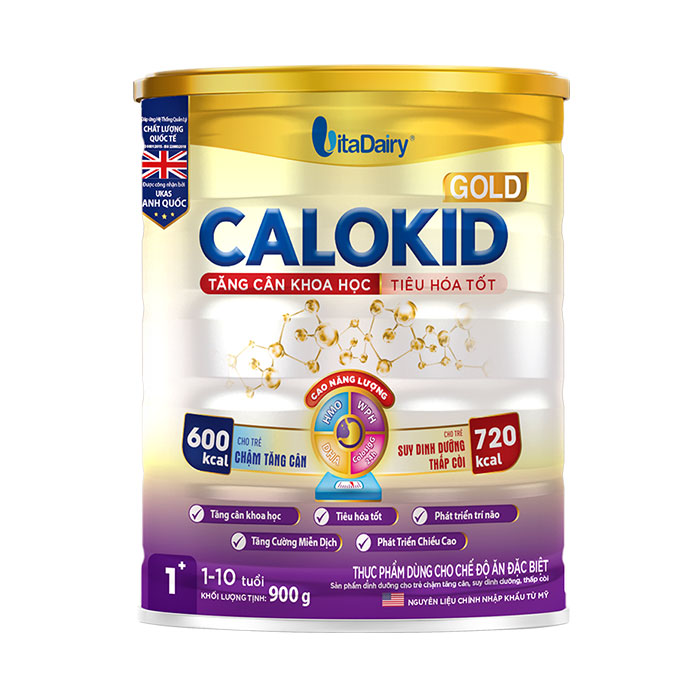 Sữa Calokid Gold 1 + Vitadairy 900g