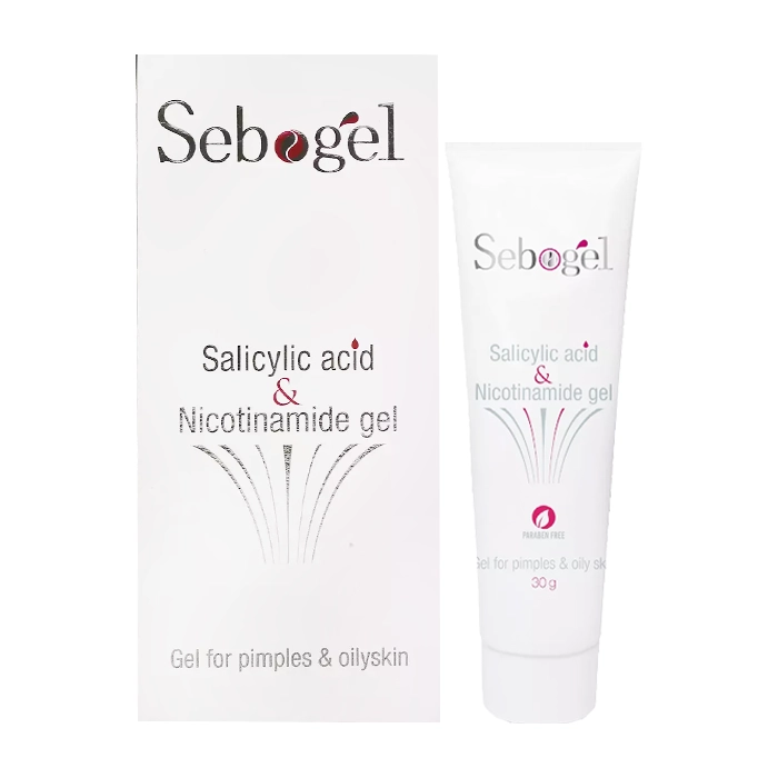 Sebogel Gel 30g - Gel trị mụn trứng cá