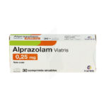 Alprazolam Viatris 0.25mg 30 viên
