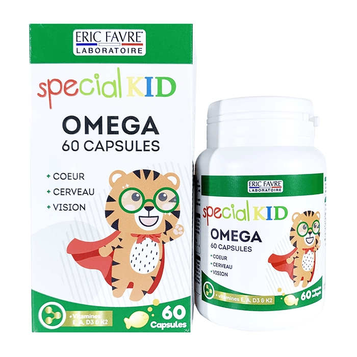 Special Kid Omega tăng cường thị lực, não bộ 60 viên