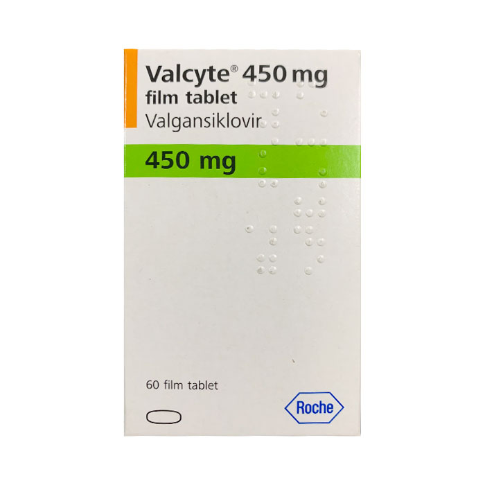 Valcyte 450mg kháng virus 60 viên