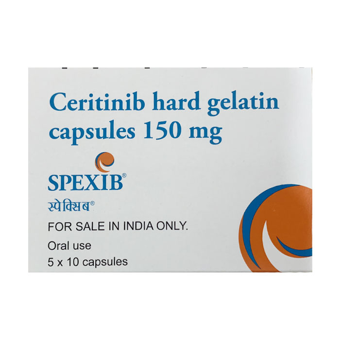 Ceritinib 150mg Spexib điều trị ung thư 50 viên