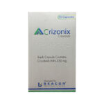 Crizonix Crizotinib 250mg điều trị ung thư 60 viên