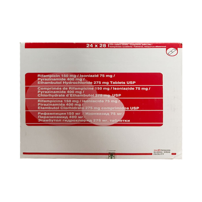 Akurit 4 (Rifampicin, Isoniazid, Pyrazinamide, Ethambutol)