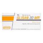 Glisan 30 MR Hasan điều trị đái tháo đường 300 viên