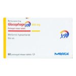 Glucophage XR 500mg Merck điều trị tiểu đường 60 viên