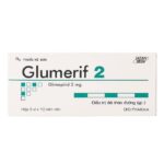Glumerif 2 DHG điều trị bệnh đái tháo đường 30 viên
