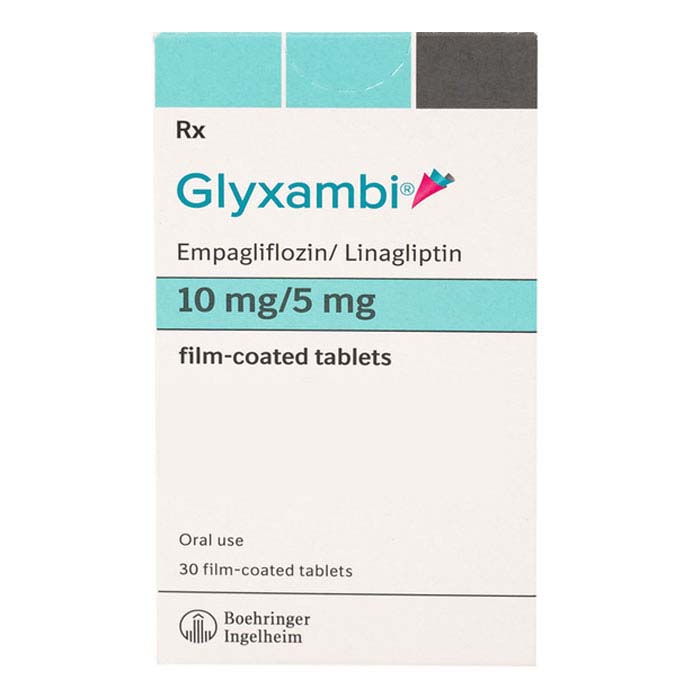 Glyxambi 10mg/5mg Boehringer điều trị đái tháo đường 30 viên