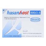 Hasanbest 500/2.5 Hasan điều trị đái tháo đường 30 viên