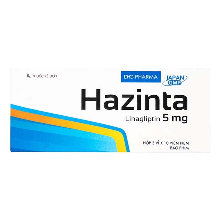 Hazinta 5 DHG điều trị đái tháo đường 30 viên
