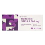 Metformin Stella 500mg điều trị bệnh đái tháo đường 60 viên