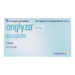 Onglyza 5mg AstraZeneca hỗ trợ ăn kiêng, kiểm soát đường huyết 28 viên