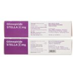 Glimepiride Stella 4mg trị đái tháo đường 60 viên