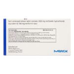 Glucophage XR 1000mg Merck điều trị tiểu đường 30 viên
