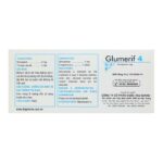 Glumerif 4 DHG điều trị bệnh đái tháo đường 30 viên