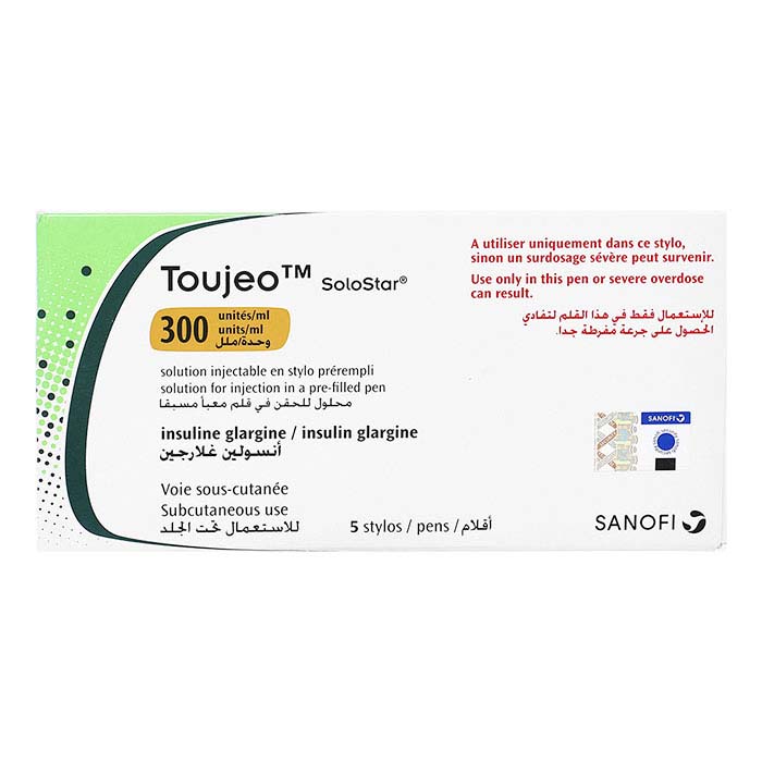 Bút tiêm tiểu đường Toujeo Solostar 300U/ml