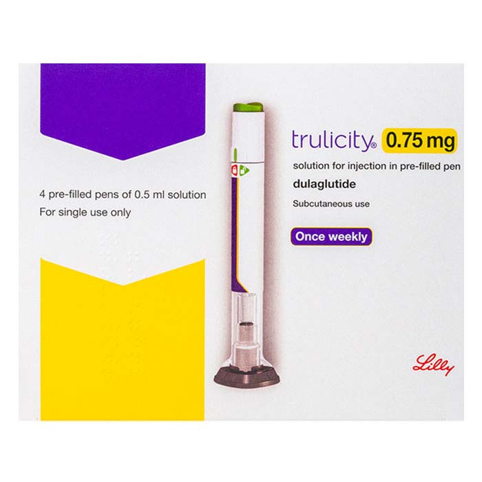 Trulicity 0.75mg/0.5ml Lilly 4 bút