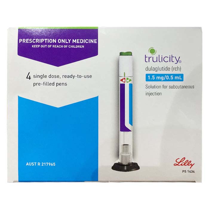 Trulicity 1.5mg/0.5ml Lilly 4 bút