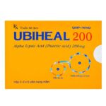 Ubiheal 200 Nam Hà điều trị các rối loạn cảm giác do bệnh thần kinh đái tháo đường 30 viên