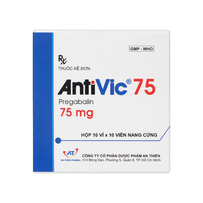 Antivic 75 An Thiên điều trị đau thần kinh trung ương và ngoại biên