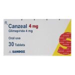 Canzeal 4mg Sandoz điều trị đái tháo đường 30 viên