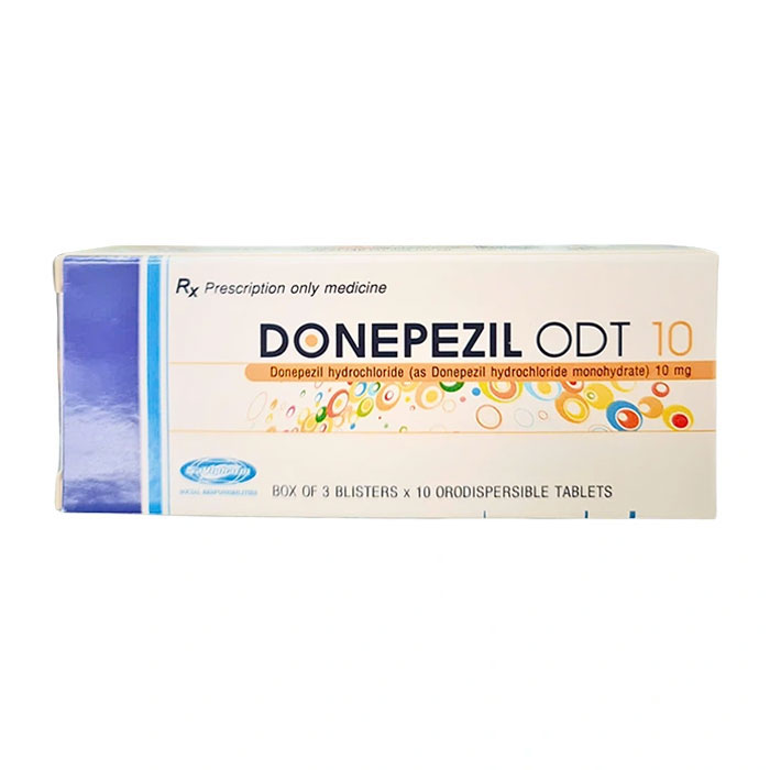 Donepezil Odt 10 Savi điều trị sa sút trí tuệ trong bệnh Alzheimer