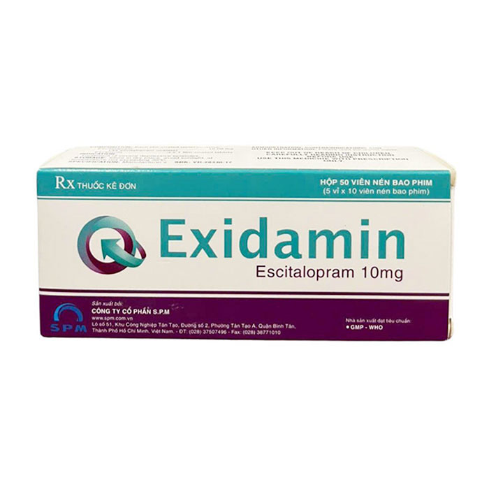 Exidamin 10mg S.P.M điều trị các giai đoạn trầm cảm nặng
