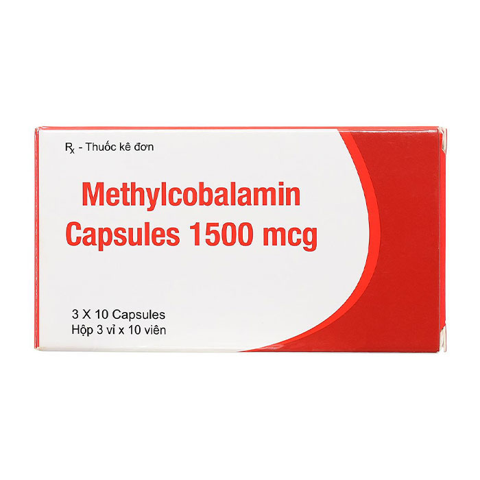 Methylcobalamin 1500mcg Softgel điều trị bệnh lý thần kinh ngoại biên