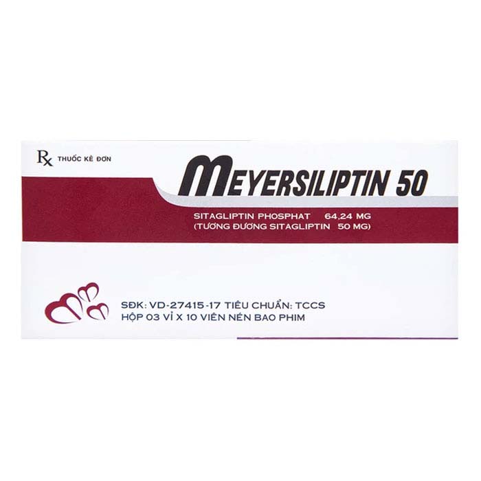 Meyersiliptin 50 Meyer - BPC hỗ trợ kiểm soát đường huyết 30 viên
