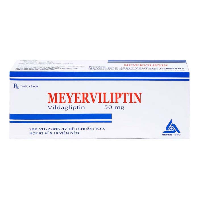 Meyerviliptin Meyer-BPC hỗ trợ kiếm soát đường huyết 30 viên