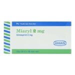 Miaryl 2mg Hasan điều trị đái tháo đường 100 viên