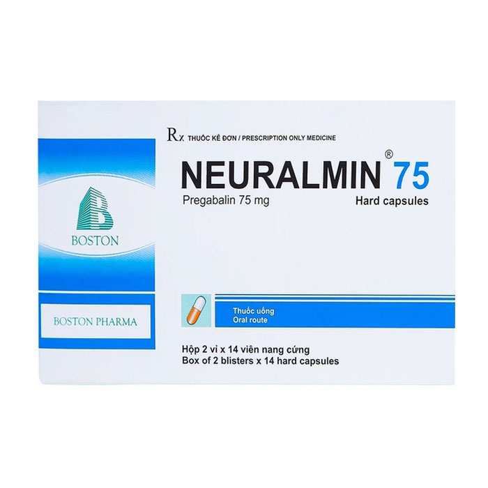 Neuralmin 75 Boston Pharma điều trị đau thần kinh, động kinh