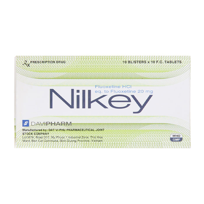 Nilkey 20mg DaViPharm điều trị bệnh trầm cảm