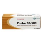 Panfor SR-500 MEGA We Care điều trị bệnh đái tháo đường 100 viên