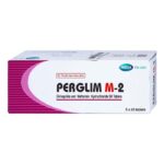 Perglim M-2 Mega We Care điều trị bệnh đái tháo đường 100 viên