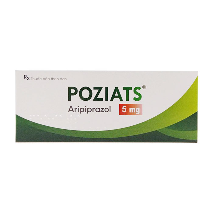 Poziats 5mg Medisun điều trị tâm thần phân liệt